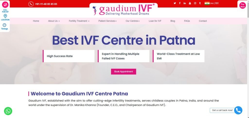 Gaudium IVF Surrogacy Centre Patna