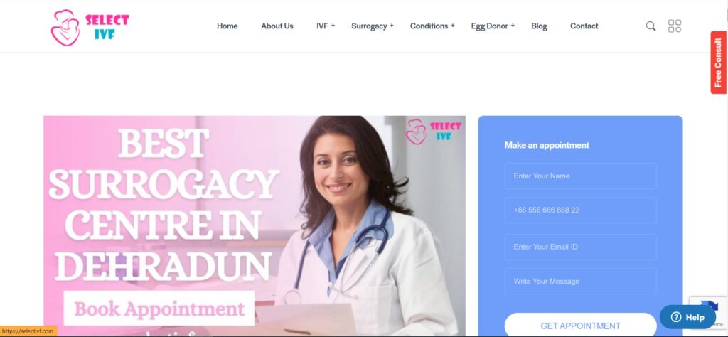 Select IVF Best Surrogacy Centre in Dehradun
